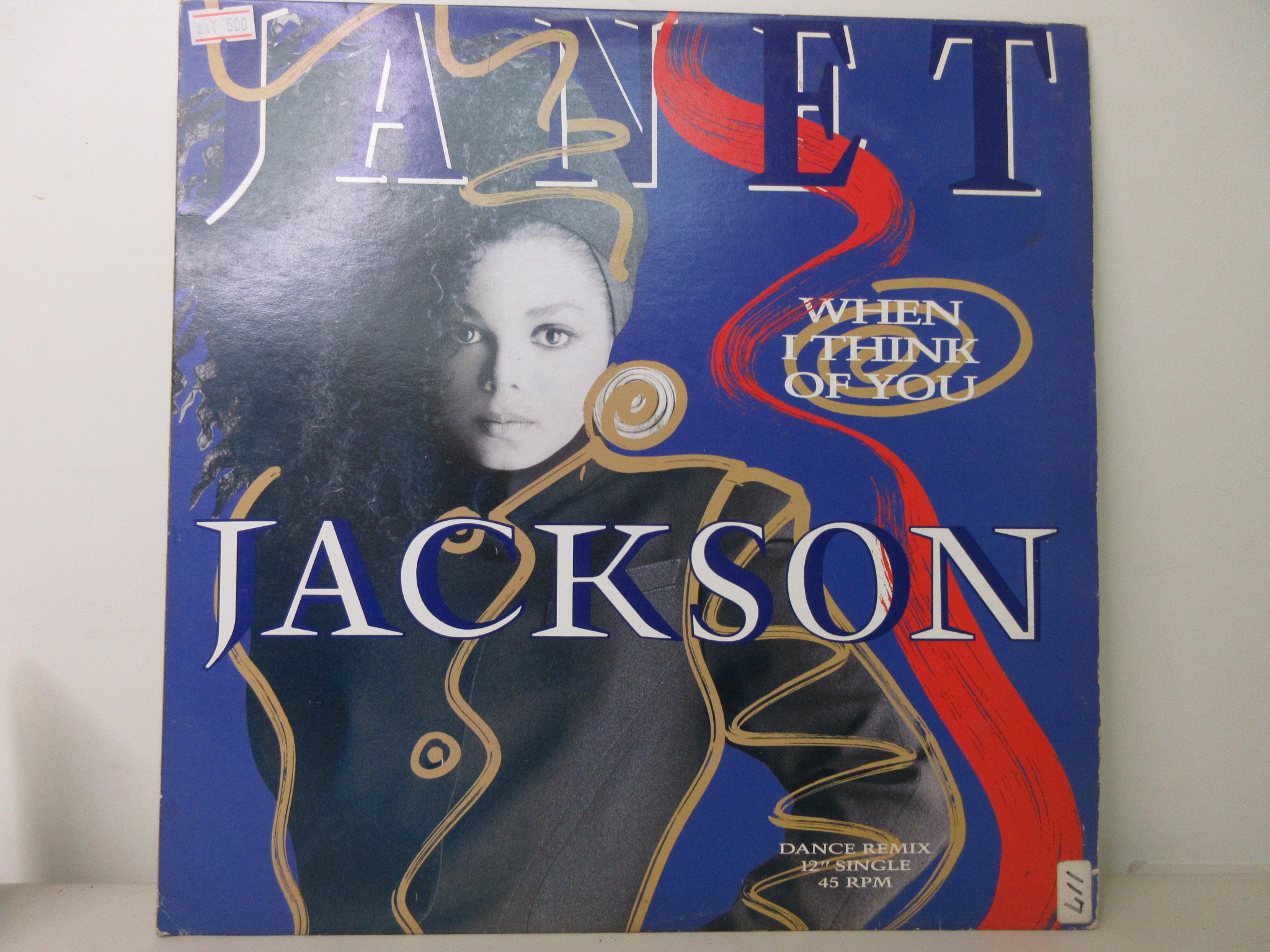 Janet Jackson - When I Think Of You (Dance Remix)　〔C12Y3081〕〔4988012330116〕