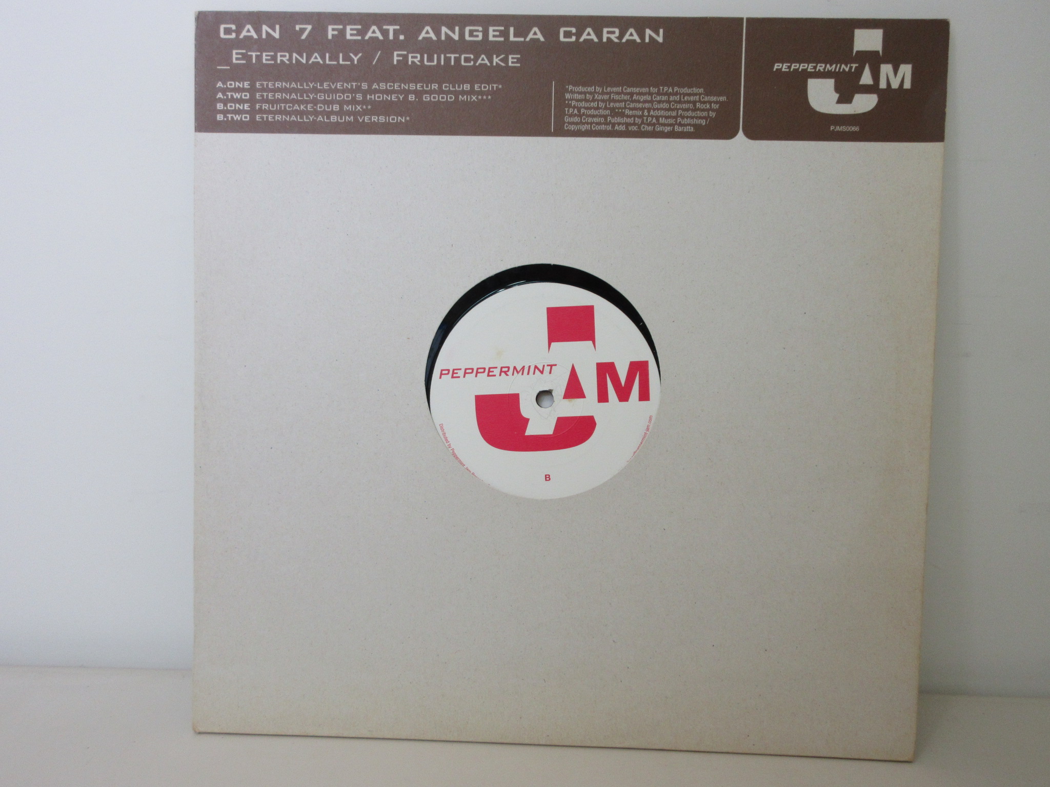 Can 7 Feat. Angela Caran   Eternally / Fruitcake  輸入盤   PJMS006