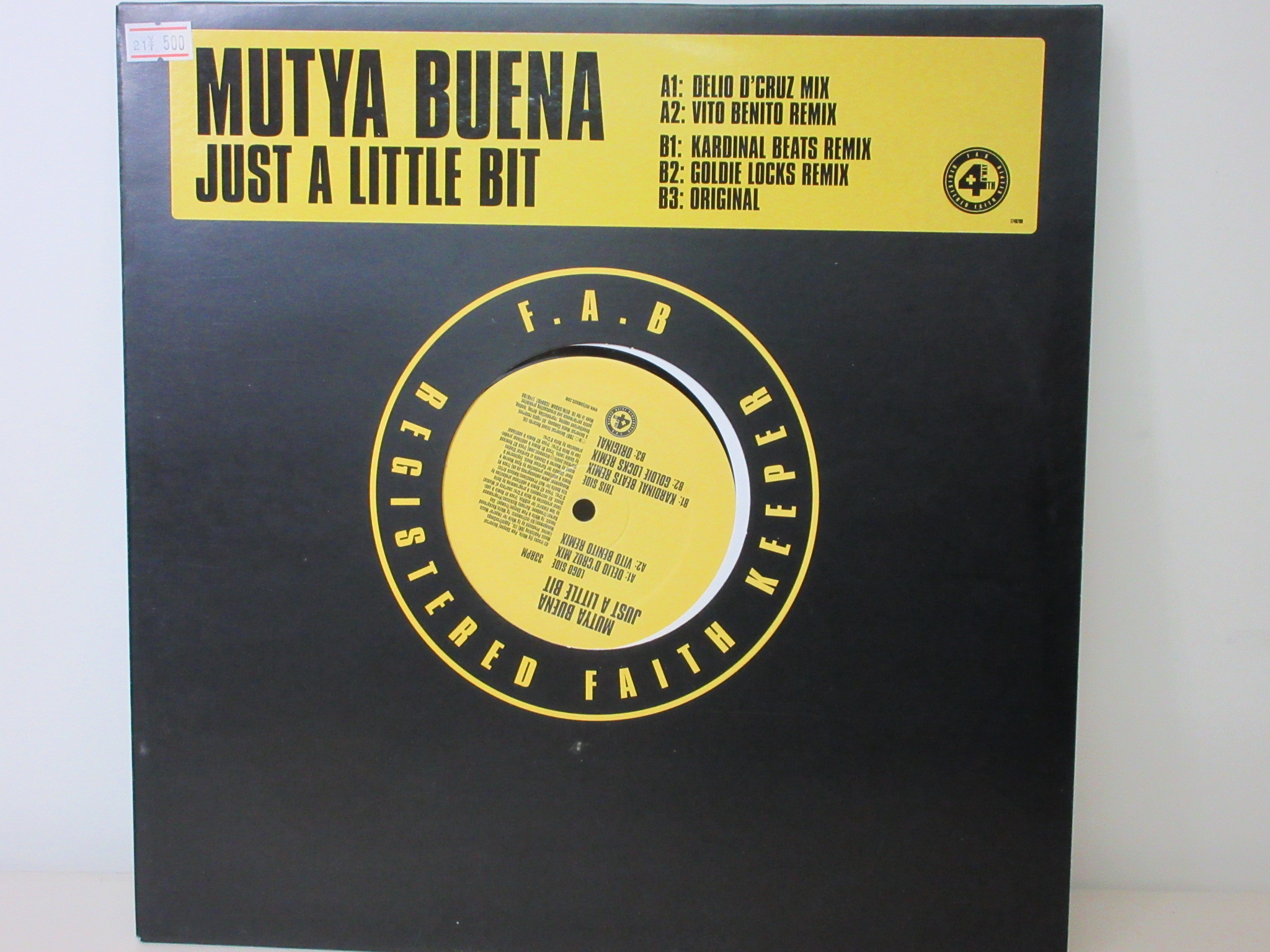 Mutya Buena  Just A Little Bit    輸入盤　602517487901
